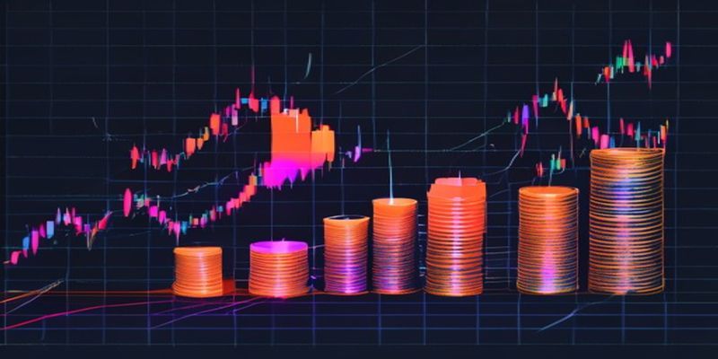 Chart showing ATR-based stop-loss placement on a 4-hour BTC/USDT candlestick chart with entry, stop, and target levels marked